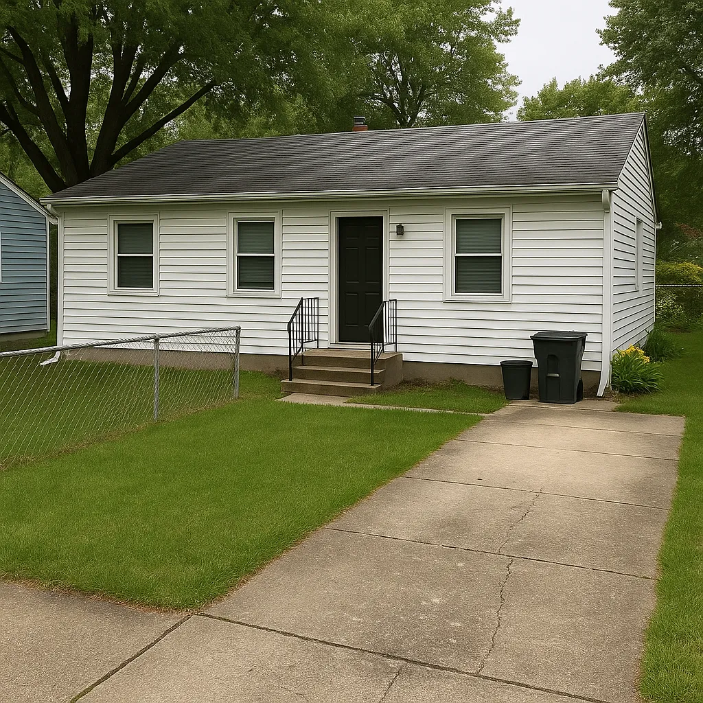 Neighboring property (right)